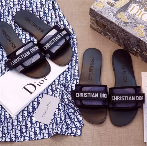 christian dior paris slides|knock off christian dior slides.